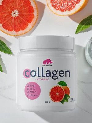 купить Биологически активная добавка к пище коллаген со вкусом  красный апельсин /Red orange, 200г