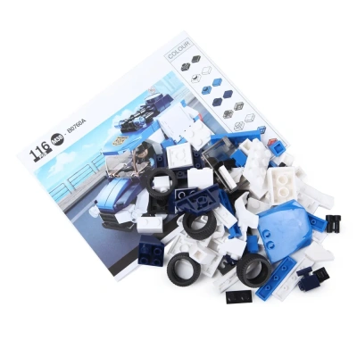 купить Конструктор Бронированный автомобиль, Sluban серия Полиция, M38-B0712M38-B0760A