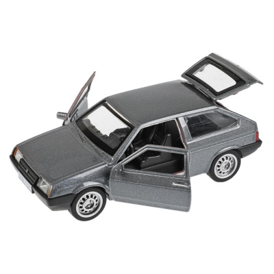 купить Машинка металлическая инерционная Технопарк LADA-2108 "СПУТНИК",  12 см, серая