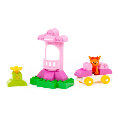 купить Конструктор Полесье "Макси" - "Три кота. Карамелька на прогулке", 27 эл.