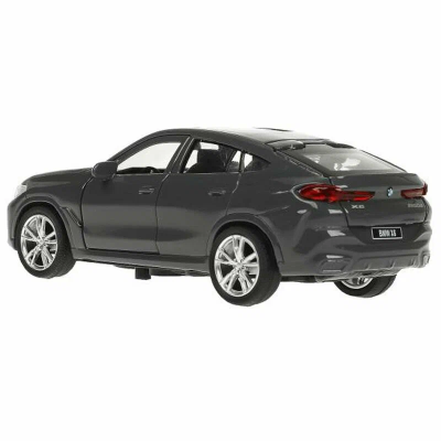 купить Машинка металлическая инерционная Технопарк BMW x6 12 см. черная