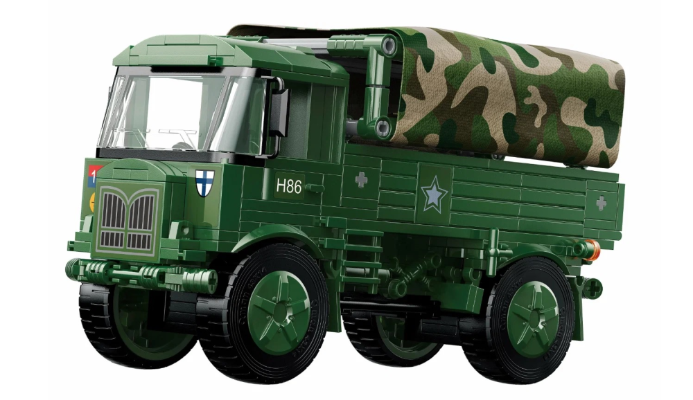 купить Конструктор Qman "Военная техника" (442 дет.)