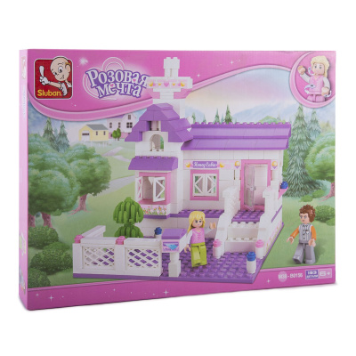 купить Sluban, Конструктор - Дом с фигурками, 193 дет., M38-B0156