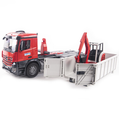 купить Машина Bruder Mercedes-Benz Самосвал с мини погрузчиком 03-624
