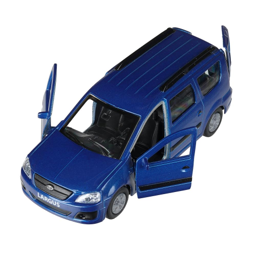 купить Машинка металлическая инерционная Технопарк LADA LARGUS, синяя, 12см