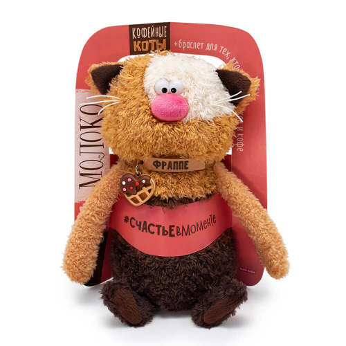 купить Мягкая игрушка Budi Basa Кот Фраппе Коллекция "Валентинки"