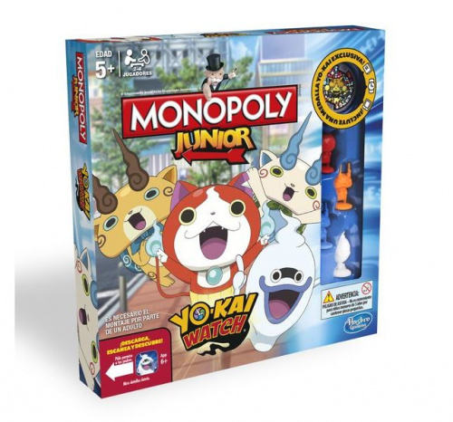 купить Monopoly Джуниор Yo-Kai Watch B6494