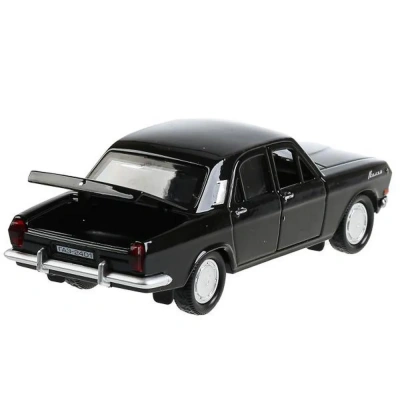 купить Машинка металлическая инерционная Технопарк ГАЗ-2401 Волга, 12 см, черная
