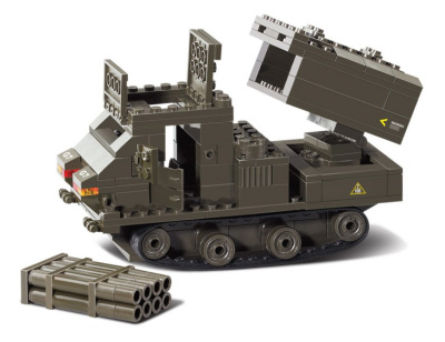 купить Sluban, Конструктор, серия Армия - Танк и Реактивная система залпового огня (403 дет.), M38-B0288