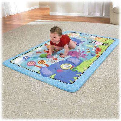 купить Большой развивающий коврик "Животный мир", Fisher Price