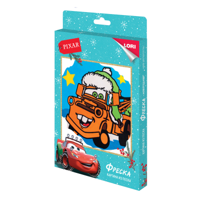 купить Фреска LORI, Новогодняя картина из песка Disney "Мэтр"