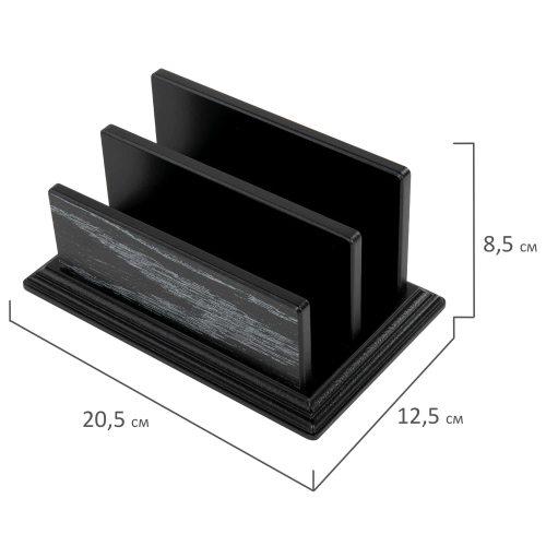 купить Набор настольный GALANT "Black Hawk" из дерева, 6 предметов, цвет "чёрный дуб"