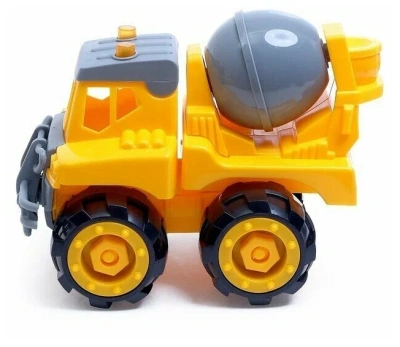 купить Конструктор пецтехника "Бетономешалка", 22 элемента+ шуруповерт № SL-7587A 1770855