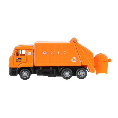 купить Машинка металлическая инерционная Технопарк KAMAZ МУСОРОВОЗ, 12 см