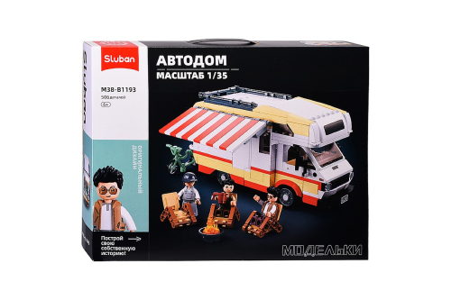 купить Конструктор Sluban"Фургончик туристический" (506 дет.) M38-B1193