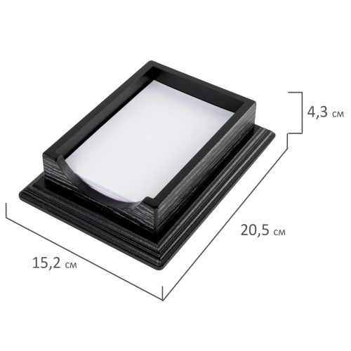 купить Набор настольный GALANT "Black Hawk" из дерева, 6 предметов, цвет "чёрный дуб"