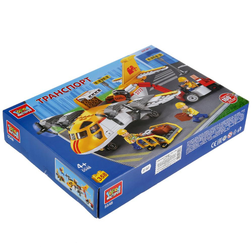 купить Город мастеров, Конструктор - Грузовой самолет, 358 дет., 5548-ZH