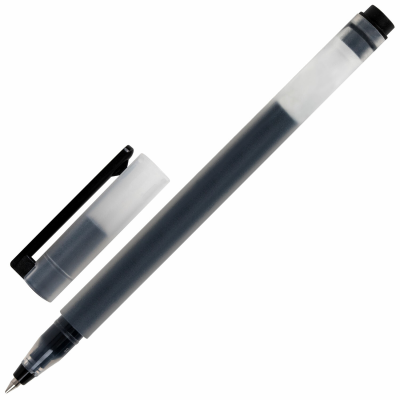 купить Ручки гелевые BRAUBERG X-WRITER 1800, длина письма 1 800 м, черные, 4 штуки, стандартный узел 0,5 мм