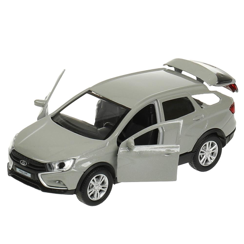 купить Машинка металлическая инерционная Технопарк LADA VESTA SW CROSS 12 см, серая