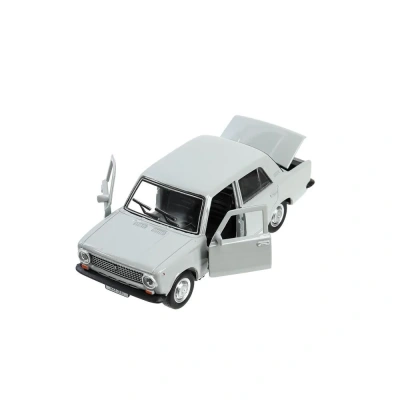 купить Машинка металлическая инерционная Технопарк ваз-2101  дл. 12 см,  серая