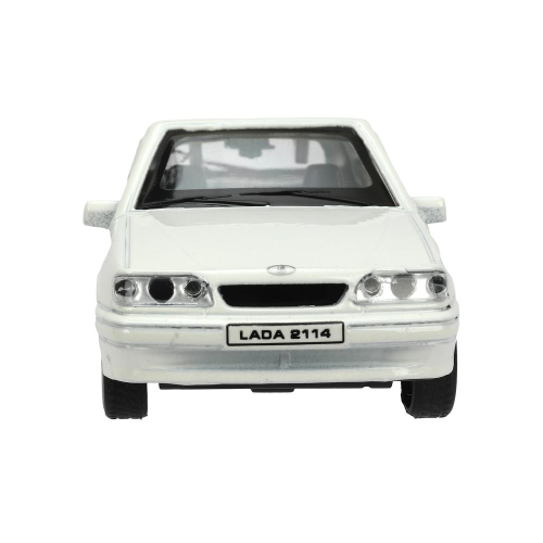 купить Машинка металлическая инерционная Технопарк LADA -2114 "SAMARA" 12 см, белая