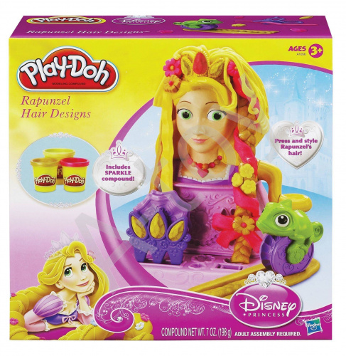 купить PlayDoh Набор пластилина: Волосы Рапунцель