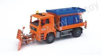 купить Bruder Снегоуборочная машина MAN (подходит модуль со звуком и светом H)