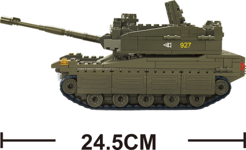 купить Sluban, Конструктор, серия Армия - Танк МЕРКАВА (344 дет.), M38-B0305