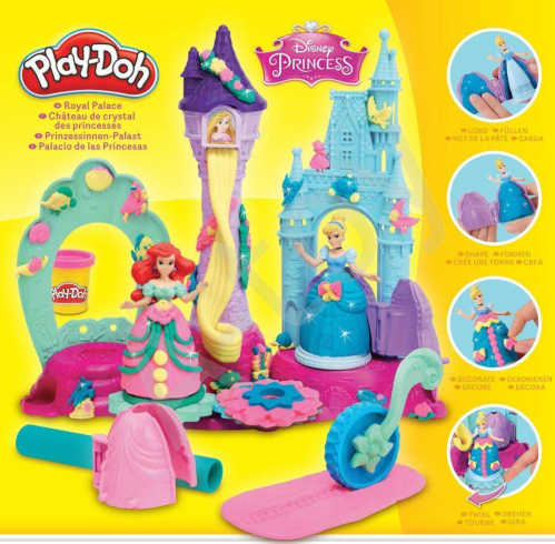купить Набор пластилина Play-Doh "Принцессы Диснея: Сказочный замок"