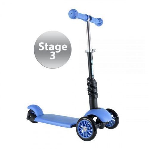 купить Самокат YVolution Glider 3 в 1, синий