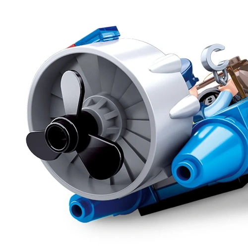 купить Конструктор Катер, Sluban серия Полиция, M38-B0638A