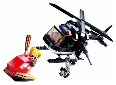купить Конструктор Вертолёт спецназа, Sluban серия Полиция, M38-B0651