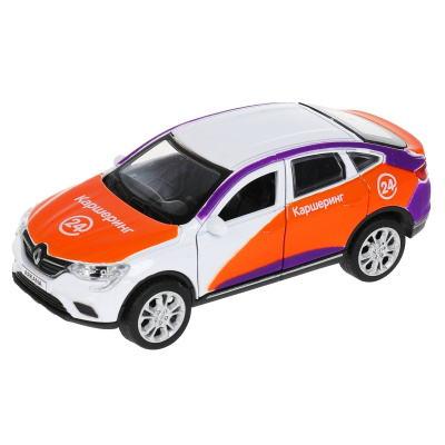 купить Технопарк, Машина металлическая - RENAULT ARKANA КАРШЕРИНГ (12 см, инерционная), ARKANA-12DEL-OGWH