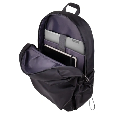 купить Рюкзак BRAUBERG INTENSE универсальный, с отделением для ноутбука, 2 отделения, черный, 43х31х13 см