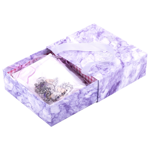 купить Набор для создания бижутерии и украшений, Аметист, бусины, браслеты, подвески, 66 эл. BRAUBERG KIDS