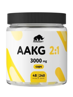 купить Аминокислоты аргинин PRIMEKRAFT AAKG 2:1 3000 mg / 240 капсул
