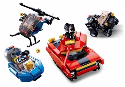 купить Конструктор Полицейский спецназ, Sluban серия Полиция, M38-B0658