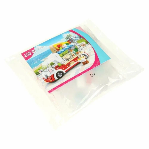 купить Конструктор Sluban Розовая мечта "Фургончик с пицей" (156 дет.)M38-B0993D