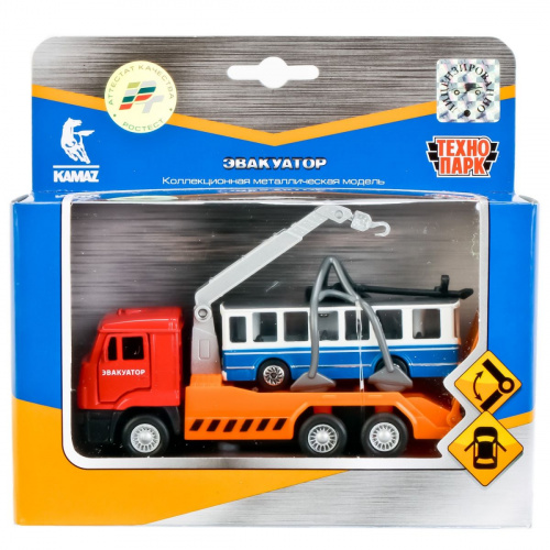 купить Набор машин Технопарк - Камаз и Троллейбус, инерционный, SB-17-24-G-WB