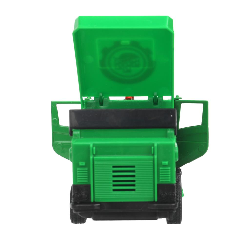 купить Машинка  металлическая Технопарк УБОРОЧНАЯ МАШИНА, зеленая, 15,5 см