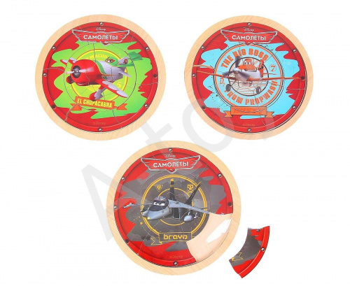купить Пазл Самолеты, TM DISNEY, 20 см (дерево)