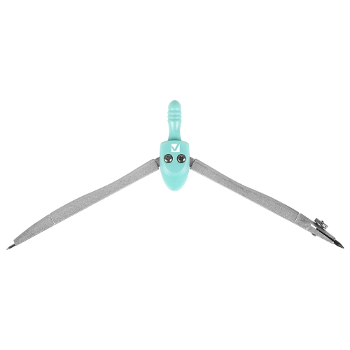 купить Готовальня BRAUBERG SCHOOL KIT, чертежные принадлежности, 8 предметов, циркуль 115 мм, мятный цвет