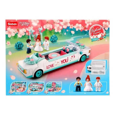 купить Конструктор Sluban "Свадебный лимузин" 204 дет. M38-B0767