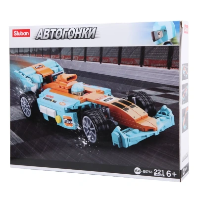 купить Конструктор Гоночный болид, Sluban серия Автогонки, M38-B0763