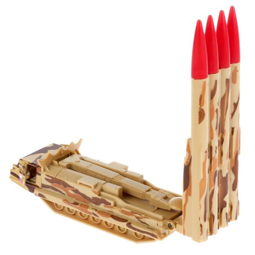 купить Технопарк, Машина металлическая, Ракетный комплекс, 15 см, SB-17-62-A(BR)-WB