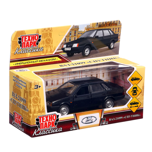 купить Машинка коллекционная Лада Спутник Ваз 2109, черная