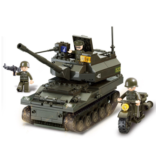 купить Sluban, Конструктор, серия Армия - Танк Леопард (258 дет.), M38-B9800