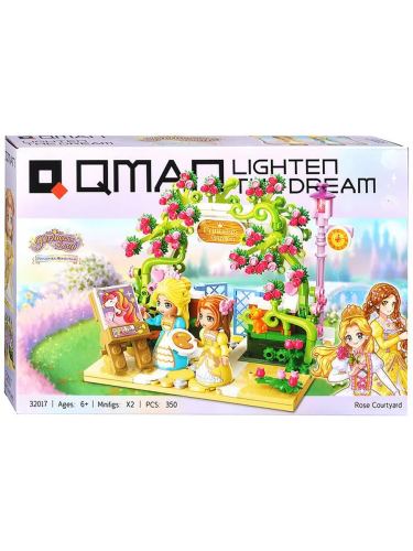 купить Конструктор Qman "Потрясающий сад" (350 дет.)
