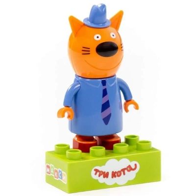 купить Конструктор Полесье  "Макси" - "Три кота. Папа"  2 элемента в блистере,28772