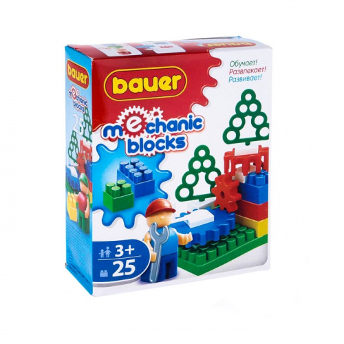 купить Конструктор Mechanic Blocks, 25 элементов